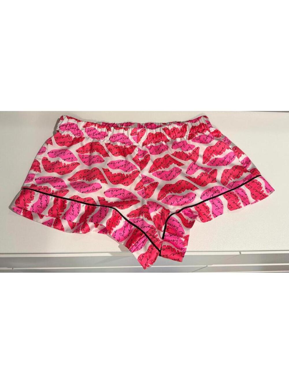 PINK Lips Pj Shorts